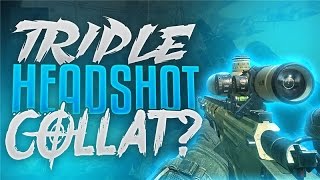 TRIPLE HEADSHOT COLLAT! (BO2/BO1/GHOST Clips and Fails)