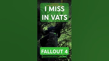 I shoot the wrong enemy in VATS (Fallout 4 - Very Hard Difficulty)