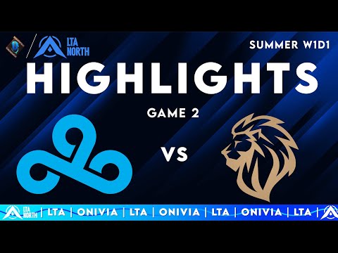 C9 vs LYON Highlights Game 2 - LTA North 2025 - Cloud9 vs LYON by Onivia