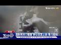 不滿被嗆!酒醉男回家持刀 校園內遭奪刀壓制｜TVBS新聞 @TVBSNEWS01