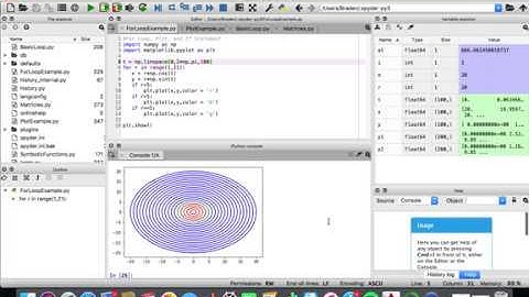 From MatLab to Python: Plots, Loops, and If statements