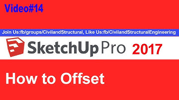 How to Offset in Sketchup V #14