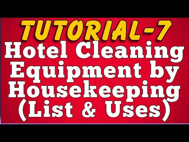 Beginners Guide To The World of Housekeeping: Cleaning Supplies