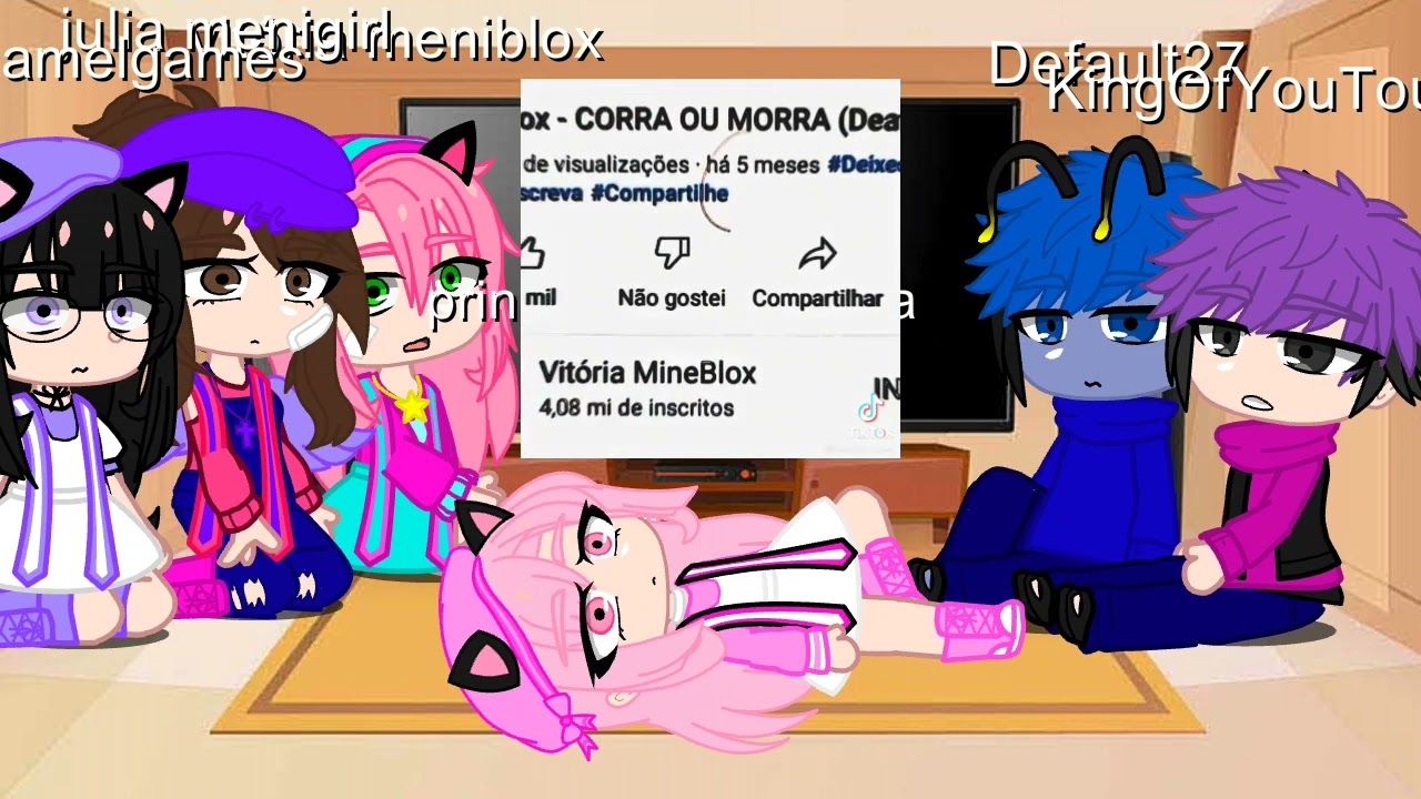 REAGINDO AO PRIMEIRO VÍDEO DA VITÓRIA MINEBLOX 