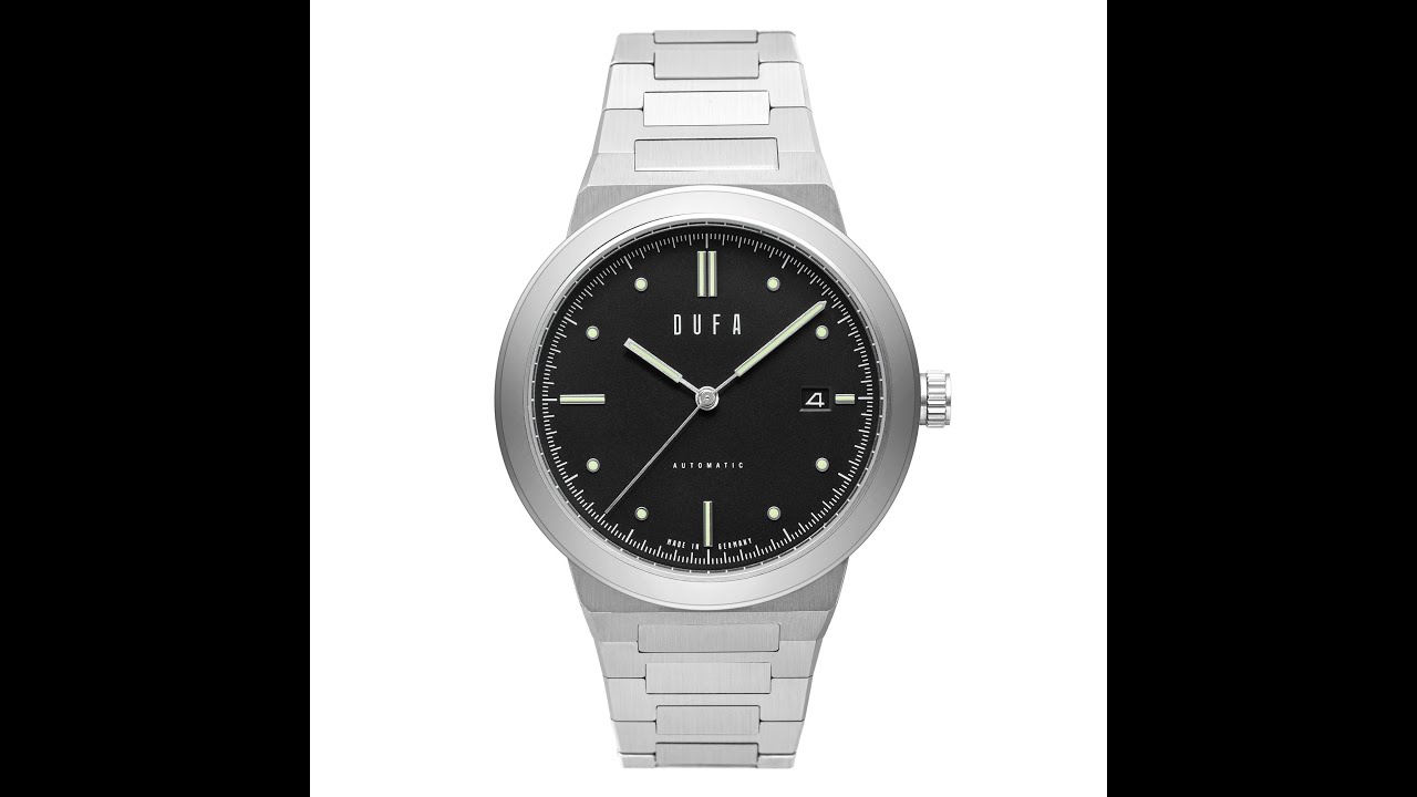 DuFa Günter Automatic DF-9033-22 4K Watch Review - YouTube
