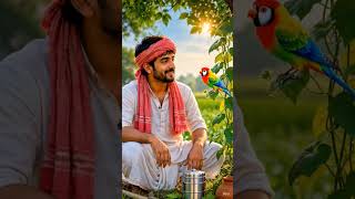 Untitled achha achha cartoon. Kisan Se ek chidiya Maine I ie
