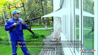 House Washing in Manorville NY | Restore Your Home Fast | Super Clean Machine | PowerWashing & Roofi screenshot 1