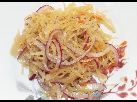 Video: Simpleng Sauerkraut Salad