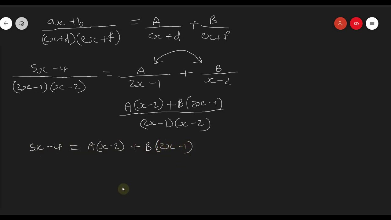 Partial Fraction Decomposition - YouTube
