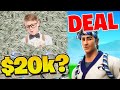 FAKE MrBeast Tried Buying My Girlfriend.. (Fortnite)