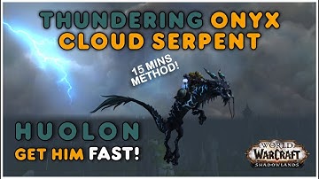Huolon/Thundering Onyx Cloud Serpent Mount Guide AND with Zero Camping!