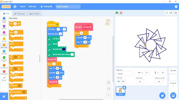 SCRATCH:TIN HỌC TRẺ/Hướng dẫn vẽ hình phức tạp từ nhiều hình tam giác, đề thi THT cấp Tỉnh (Buổi 21)
