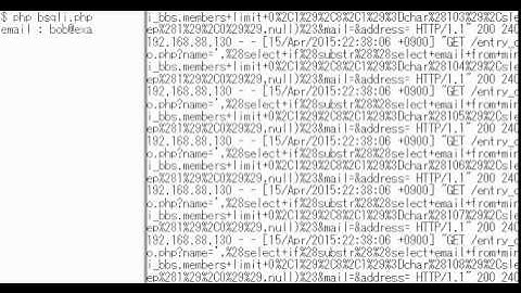 Time-based Blind SQL Injection