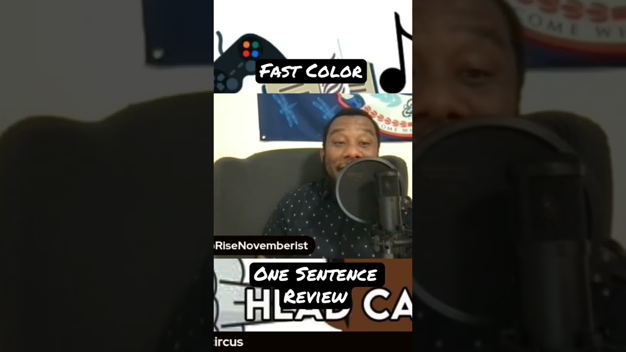 Fast Color: One Sentence Review. Check out the full review on the Channel.  