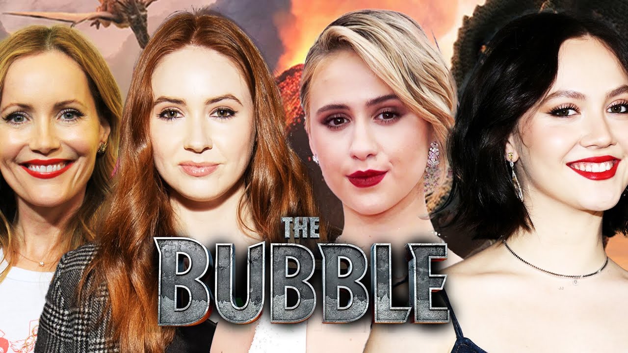 The Bubble’s Leslie Mann, Iris Apatow, Maria Bakalova and Karen Gillan on the TikTok Dance Scenes