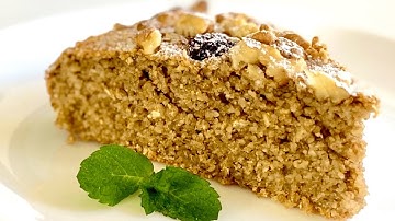 Geen meel! Suikervrij! Appeltaart met 3 ingrediënten! Simpel en gezond recept