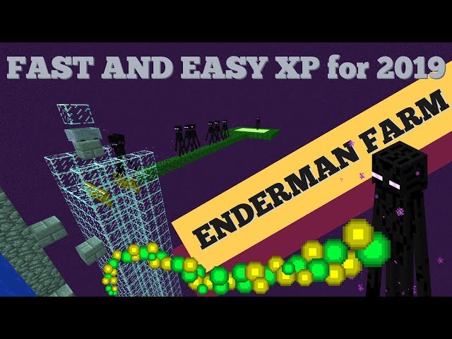 Minecraft Endermen Xp Farm : 11 Steps - Instructables