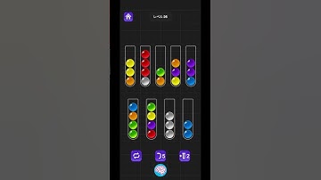 Lv 26 Ball Sort: Color Puzzle Master / 球排序大師：顏色分類解謎益智遊戲 / ボール ソート マスター: カラー パズル (Guru Game)
