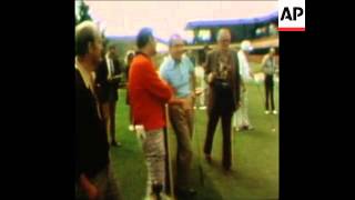 SYND 11 10 75 RICHARD NIXON PLAYS GOLF