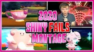 2020 Shiny Fails Montage in Pokémon Sword and Shield!