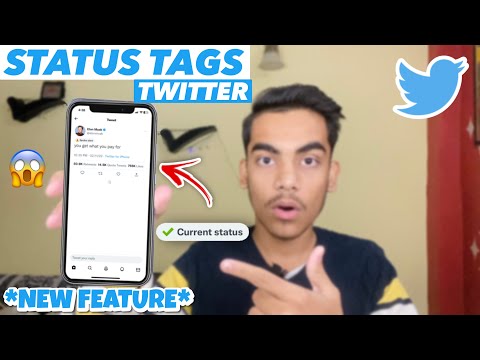 Twitter Status Tags New Feature | How To Enable & Use Status Tags on Twitter |Twitter Status Feature