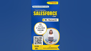 Salesforce Training By Mr Hemanth  | NareshIT