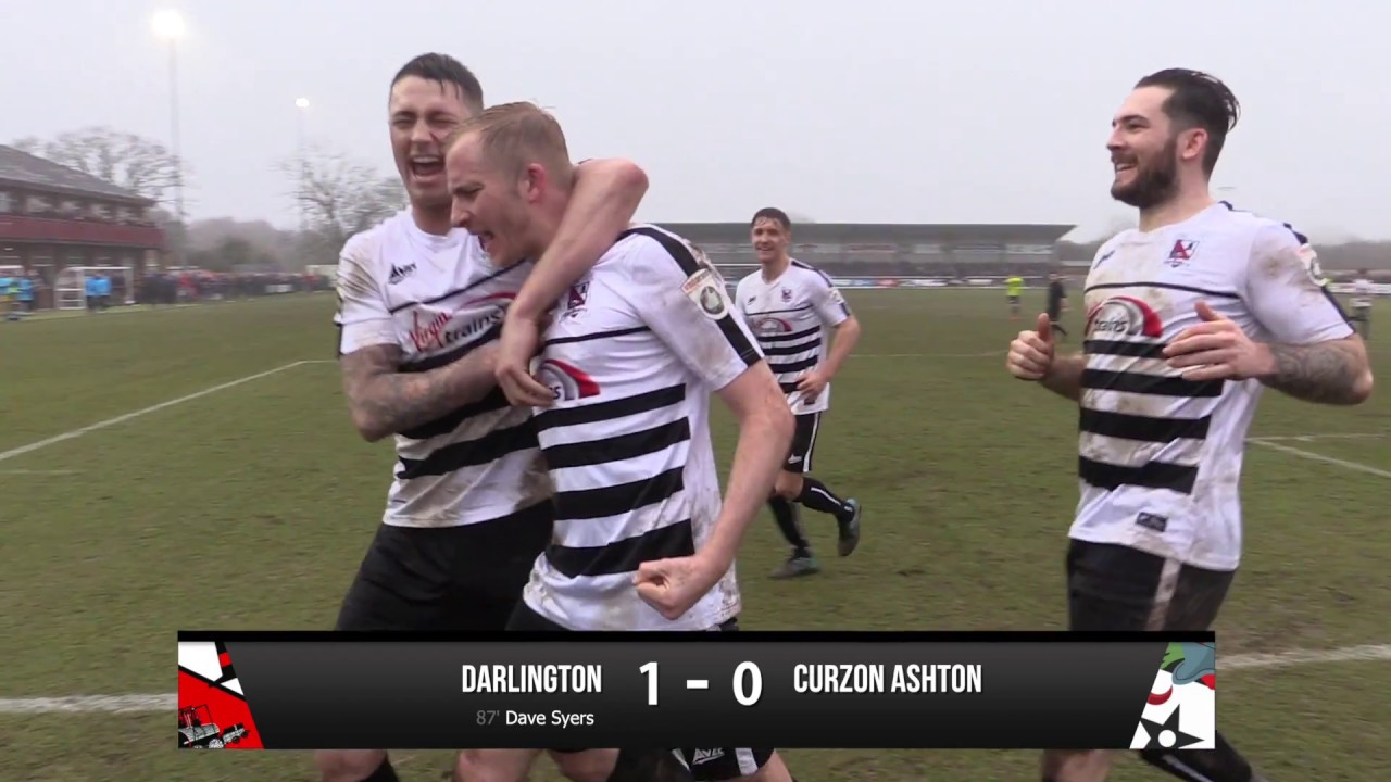 Darlington 1-0 Curzon Ashton - Vanarama National League North - 2017/18 video phone beyonce mp3