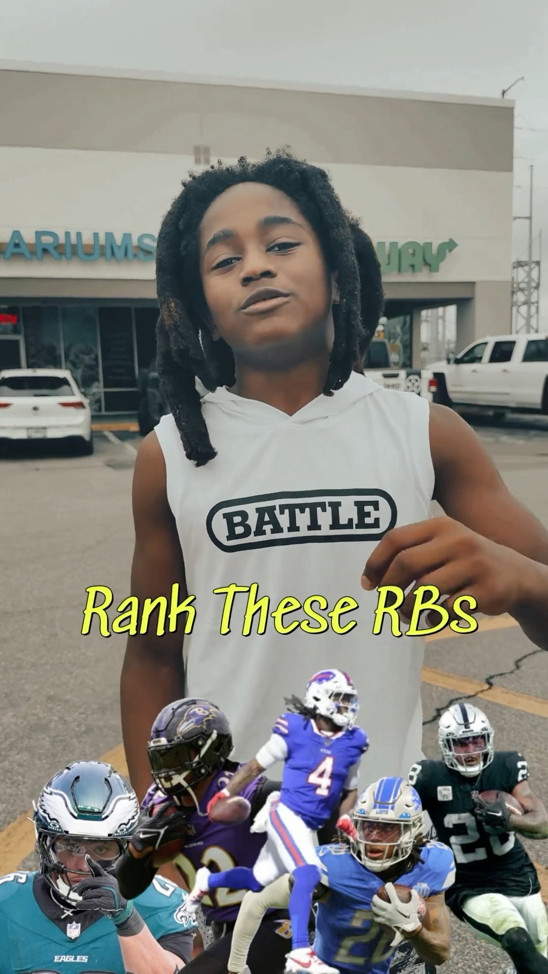 Rank these NFL Running Backs 1-5 #Football #nfl