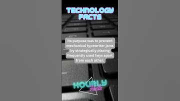 Technology Facts #shorts #facts #technology #techfacts #education #subscribe #qwerty #keyboard