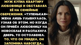 Муж купил квартиру любовнице на семейные деньги, но новоселье их шокировало на всю жизнь...