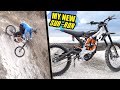 Ripping my brand new sur ron electric dirt bike