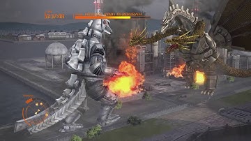 GODZILLA PS4 KING OF KAIJU MODE MechaGodzilla 2