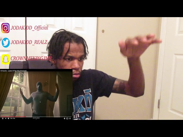 M HUNCHO "LEADER OF THE TRIBE (FREESTYLE)" (REACTION) *HE MURDERED THIS BEAT!!*
