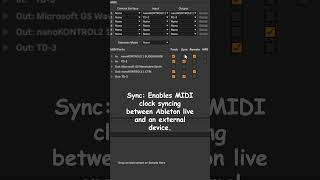 Celebrity What does Track, Sync and Remote mean? (Ableton Live) Profile