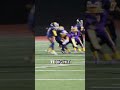 This Tackle Was Amazing #footballshorts #youthfootball #touchdown #football #highschoolsports