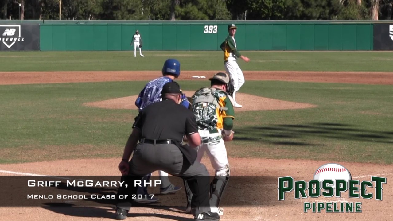 Griff McGarry Prospect Video, RHP, Menlo School Class of 2017