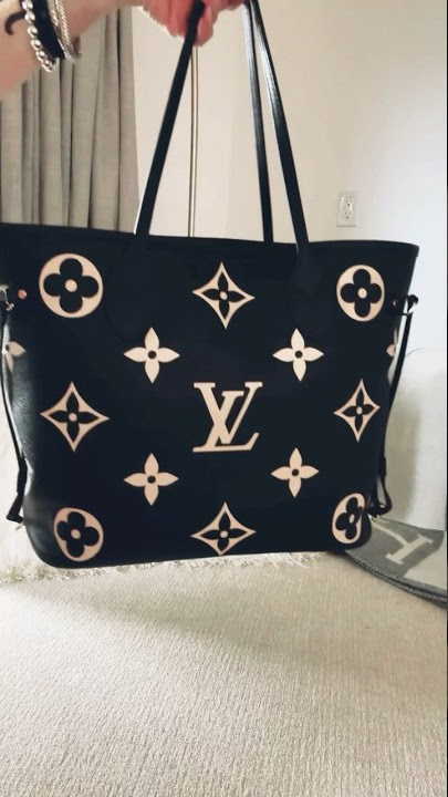 LOUIS VUITTON Empreinte Spring In The City Neverfull MM Black