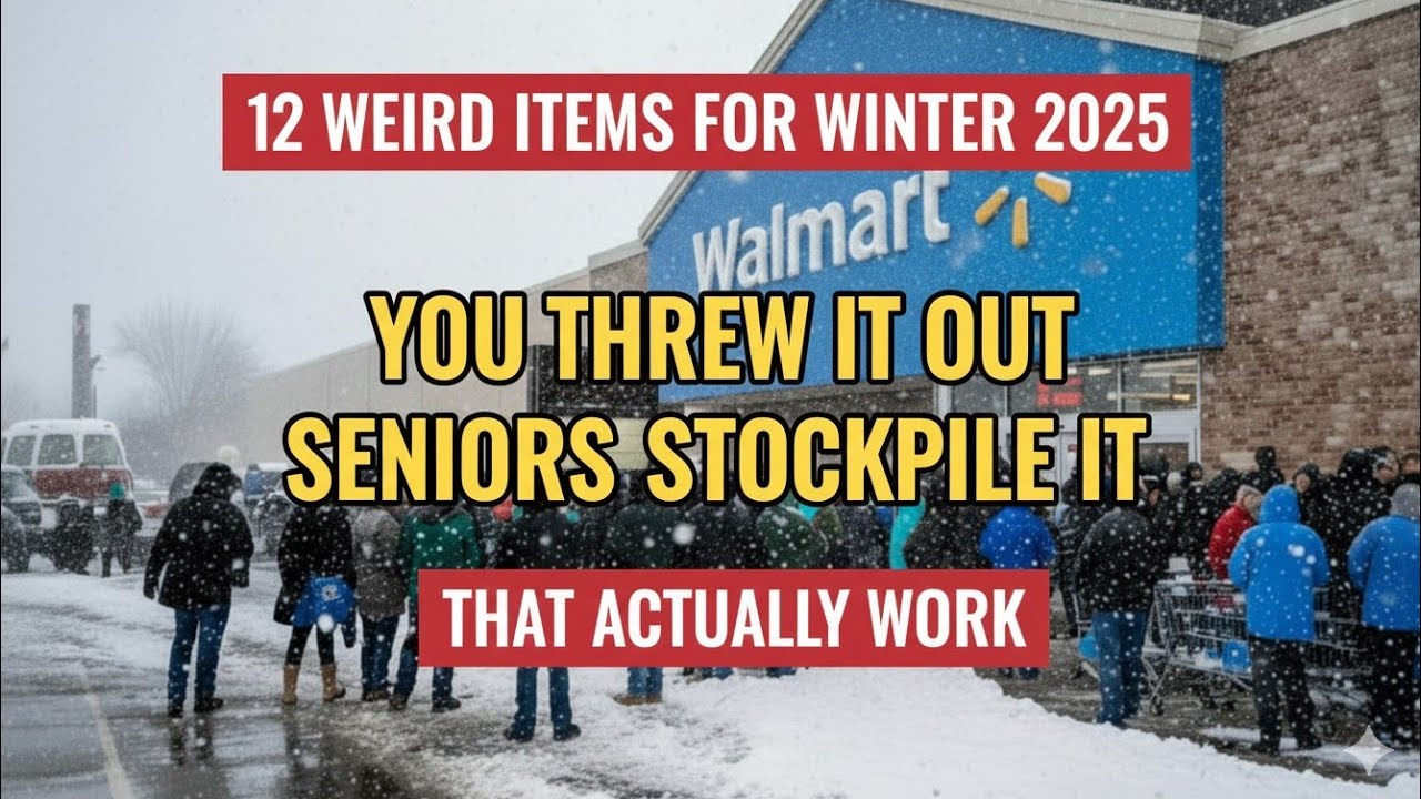 12 предметов первой необходимости для выживания, которые пожилые люди старше 55 лет не могут себе...