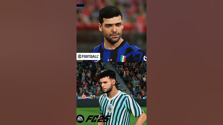 mehdi taremi in fc 25 vs efootball 2025  #fifa #fc25  #ps5 #efootball #mehditaremi #inter