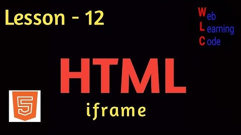 html-What are iframe -iframe क्या होते हे| iframe Tag With All Attributes Explained |name attribute