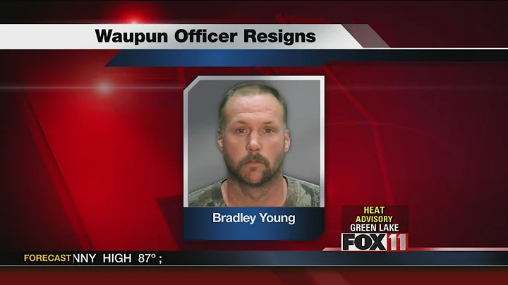 Accused officer submits resignation
