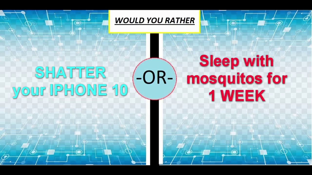 would you rather questions hard