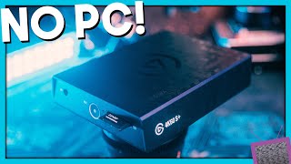 Capture card without a PC?! 4K 60FPS HDR | Elgato 4K60 S+ Review (Record gameplay to SD Card or USB)