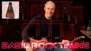 Basic Rock Timing - Guitar Lesson