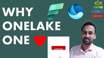 Microsoft Fabric Why Onelake by taik18