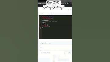 Day: 3/100 *Coding Challenge* #100daysofcode #100dayschallenge #programming #code