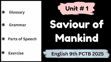Class 9th Saviour Of  Mankind Solved Exercise | Saviour Of Mankind Exercise