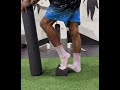 Elephant walk foot stretch