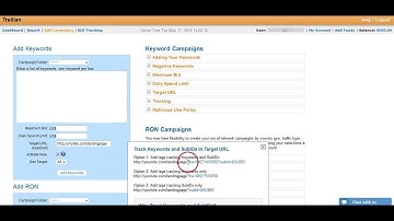 Trellian Tutorial - How to setup your campaign target url