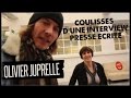 LA LIBRE BELGIQUE : Coulisses de mon interview ▲ Olivier Juprelle ▲Vlog